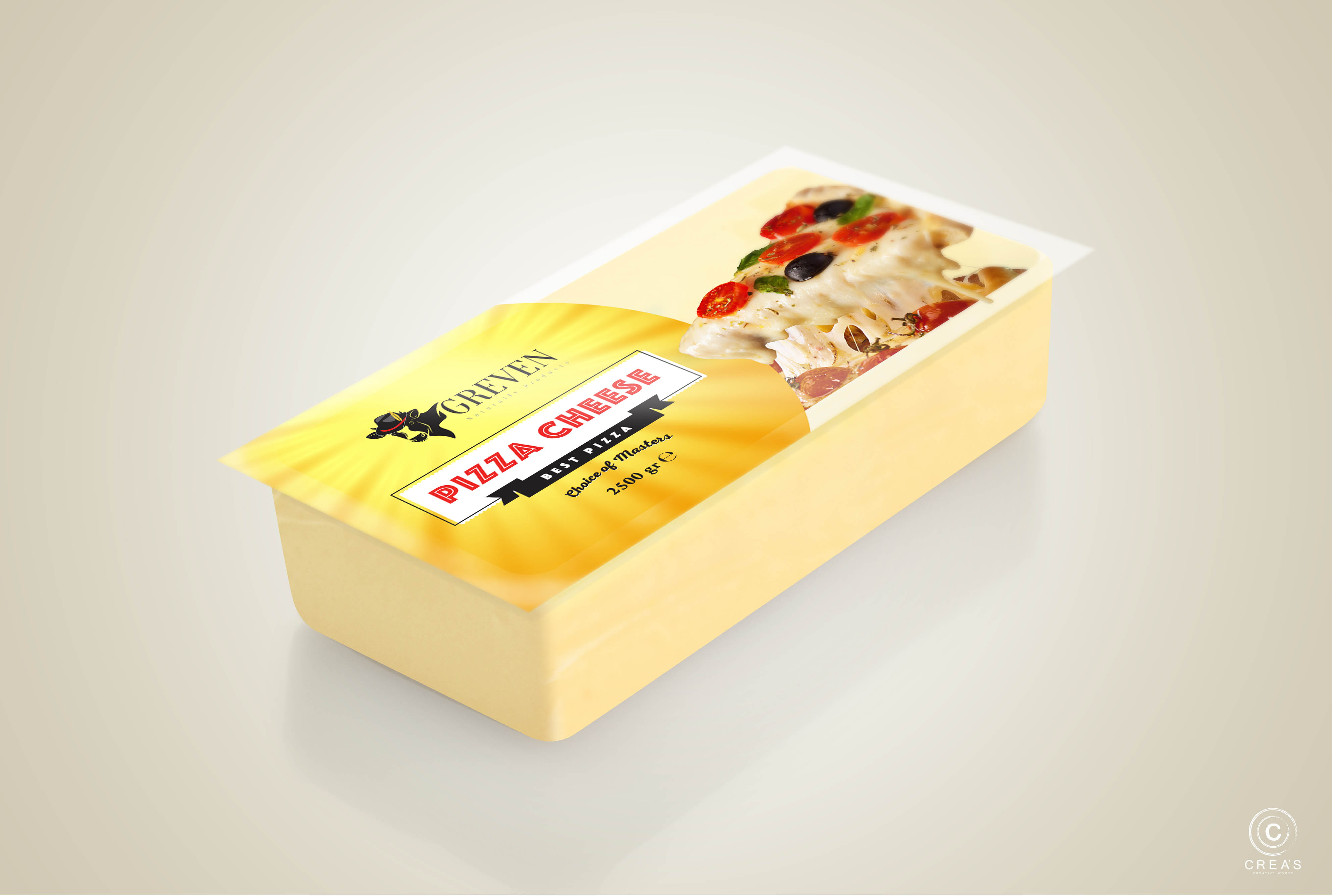 Creas Creative Tasarım ve Reklam Ajansı İzmir - Greven Pizza Peyniri