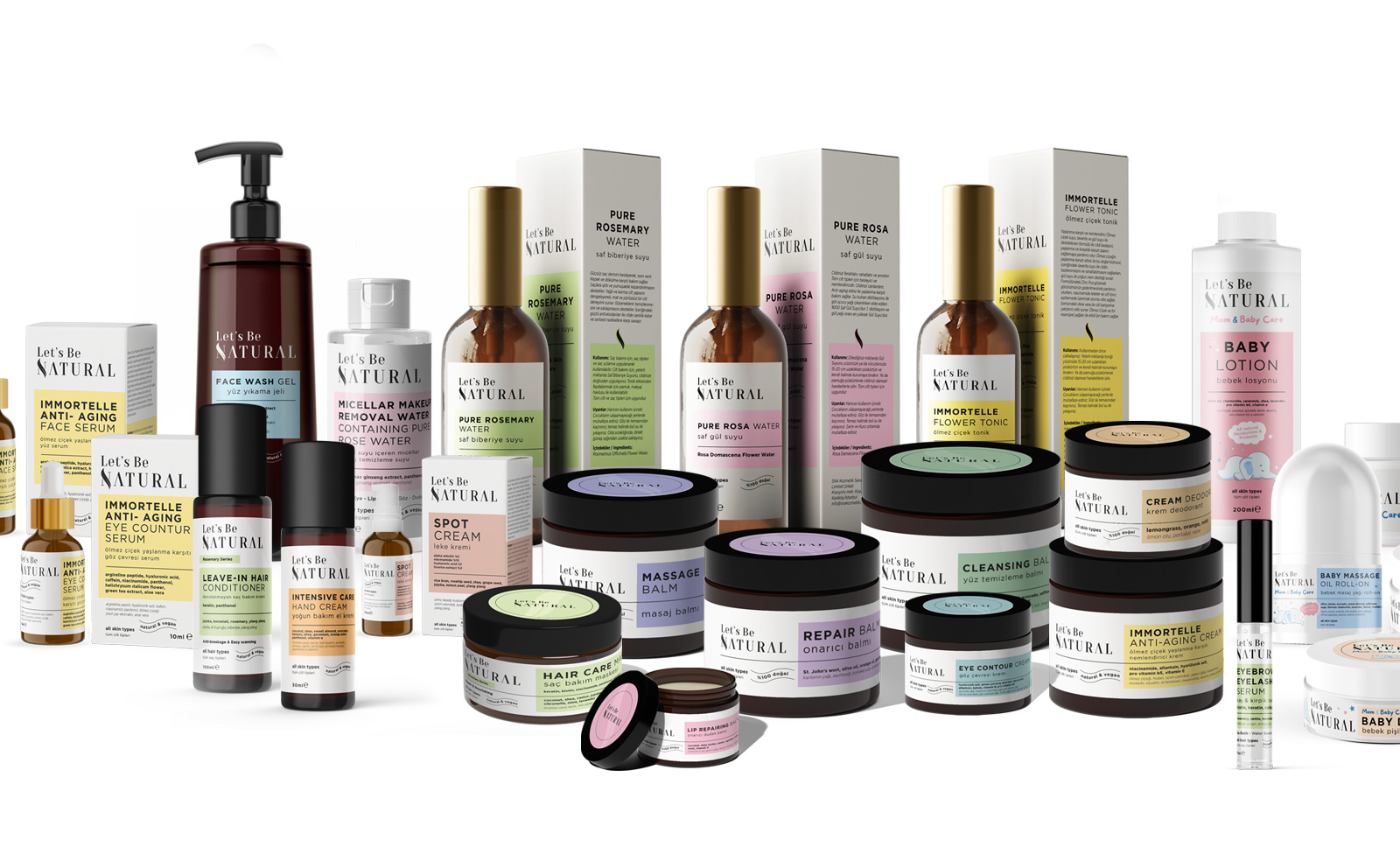 Creas Creative Tasarım ve Reklam Ajansı İzmir - Kozmetik Ambalaj Tasarımları