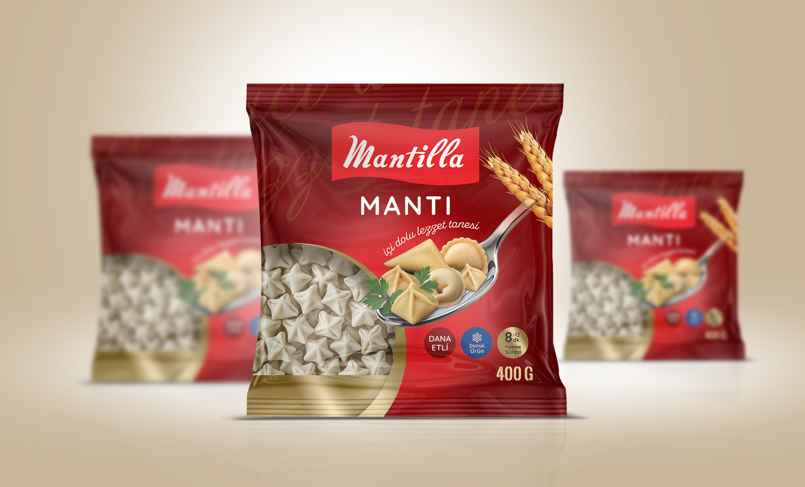 Creas Creative Tasarım ve Reklam Ajansı İzmir - Mantı Ambalaj Tasarımı