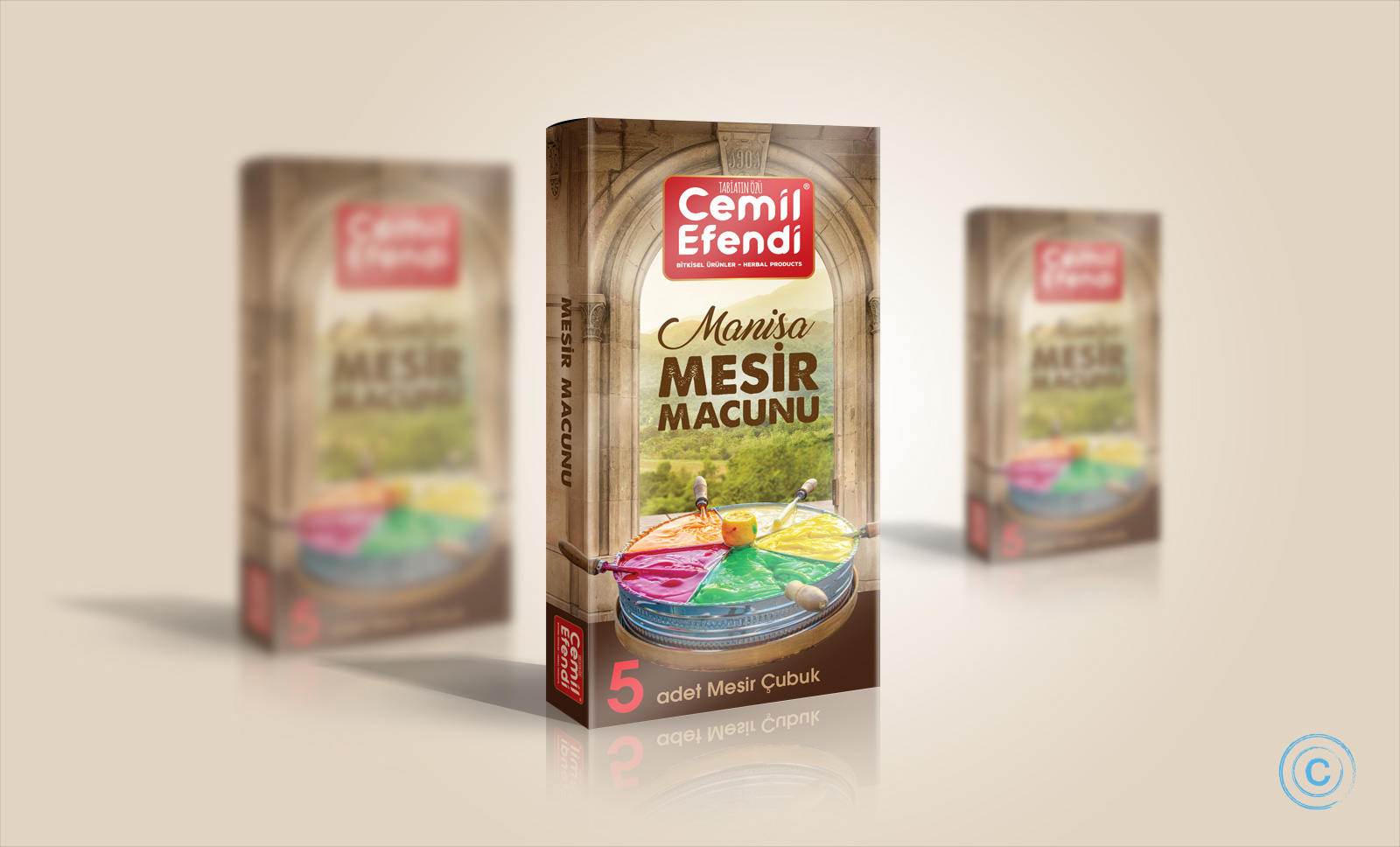 Creas Creative Tasarım ve Reklam Ajansı İzmir - mesir macunu ambalaj tasarımı