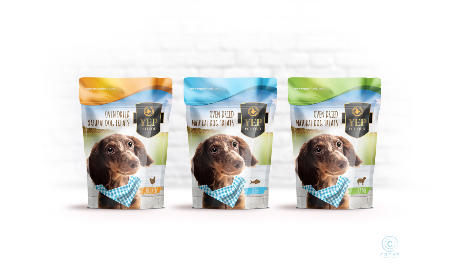 Creas Creative Tasarım ve Reklam Ajansı İzmir - Petfood ambalaj tasarımı