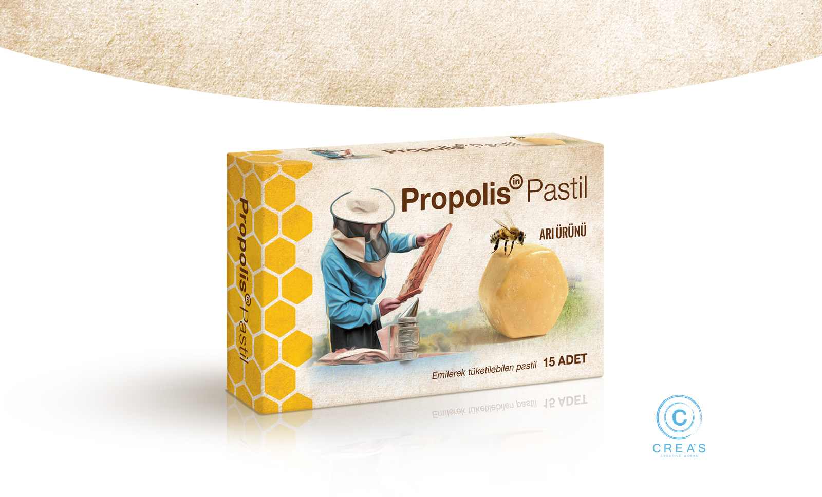 Creas Creative Tasarım ve Reklam Ajansı İzmir - Propolis Ambalaj Tasarımı