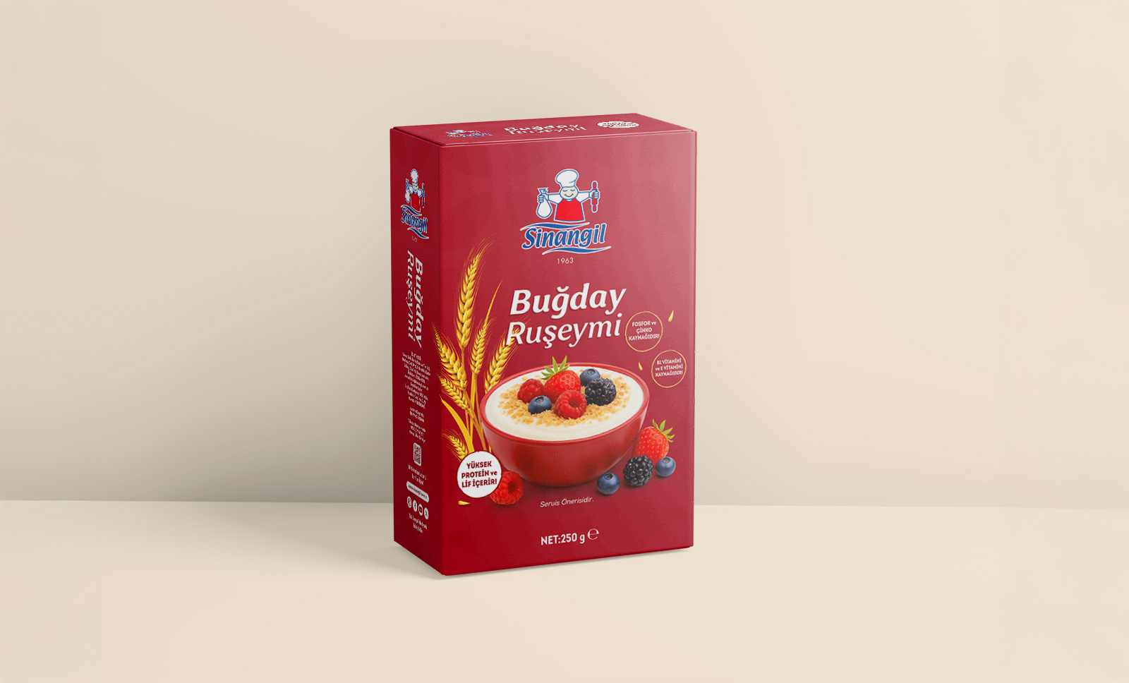 Creas Creative Tasarım ve Reklam Ajansı İzmir - Sinangil Un Ambalaj Tasarımı